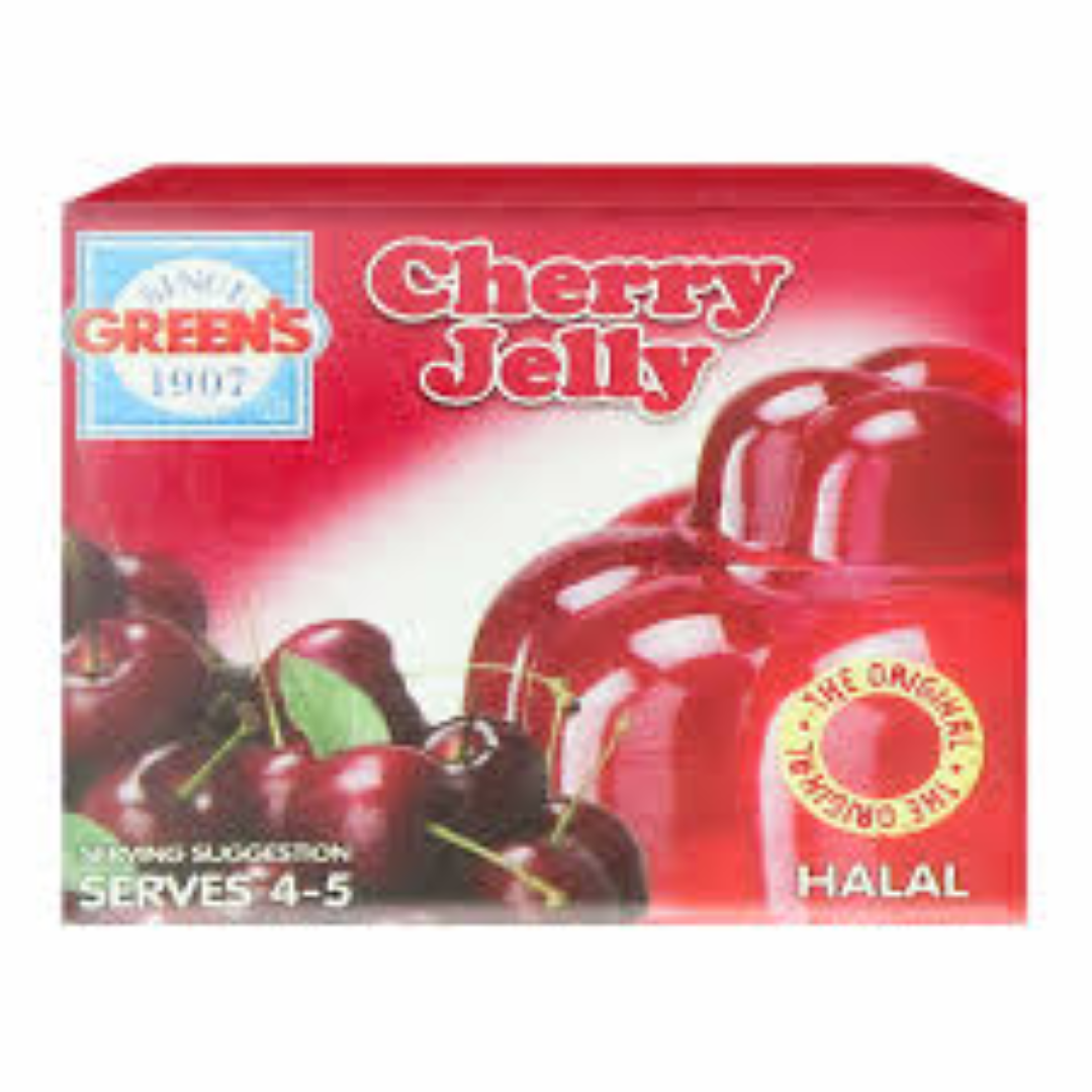 GREENS JELLY 80G CHERRY 
